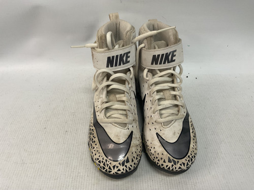 Vist Large View of Product Image Which is Used Nike Jr FB Cleats White Junior 02.5