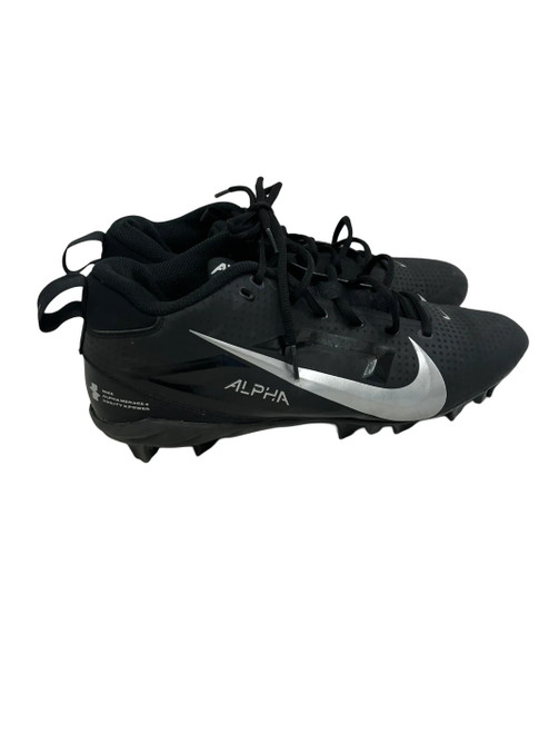 Vist Large View of Product Image Which is Used Nike Alpha Menace Varsity Mens 10.5 Adult FB Cleats