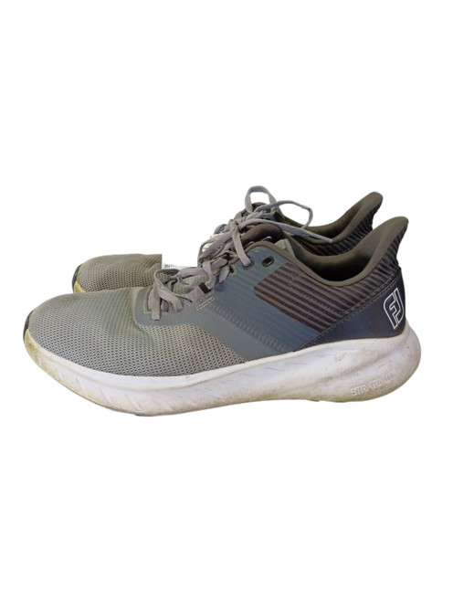 Vist Large View of Product Image Which is Used Foot Joy Mens Golf Shoes Grey Senior 8