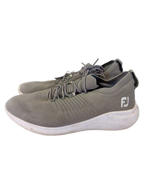 Vist Large View of Product Image Which is Used Foot Joy Mens Golf Shoes Grey Senior 10