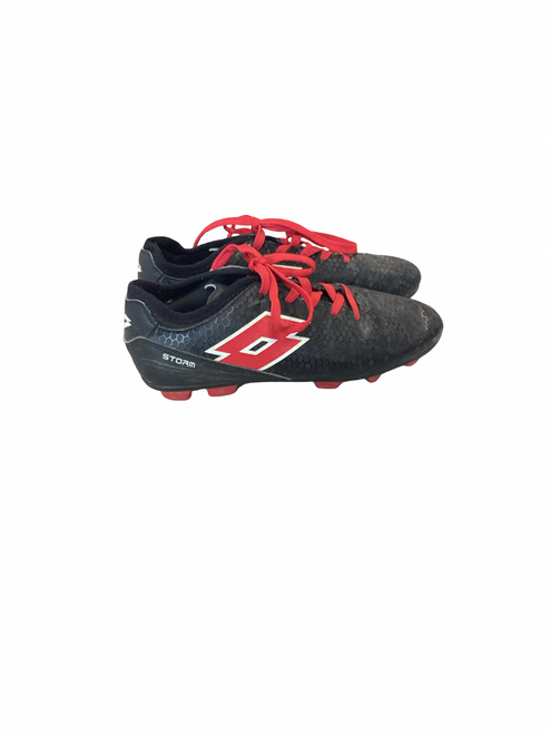Vist Large View of Product Image Which is  Lotto Soccer Cleats Black Junior 03
