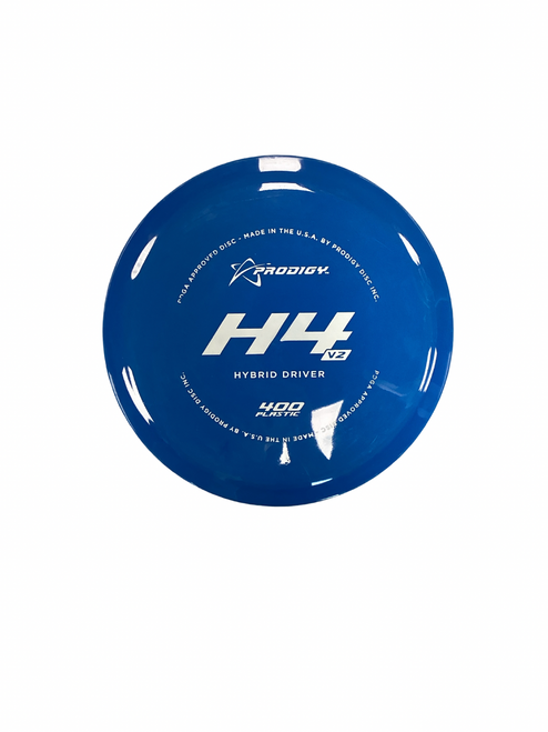 Vist Large View of Product Image Which is Used Prodigy H4 V2 Disc Golf Driver Royal Blue
