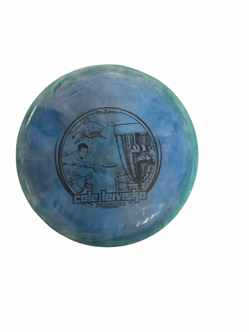 Vist Large View of Product Image Which is Prodigy CALE LEIVISKA SIGNATURE Disc Golf Putter Royal Blue