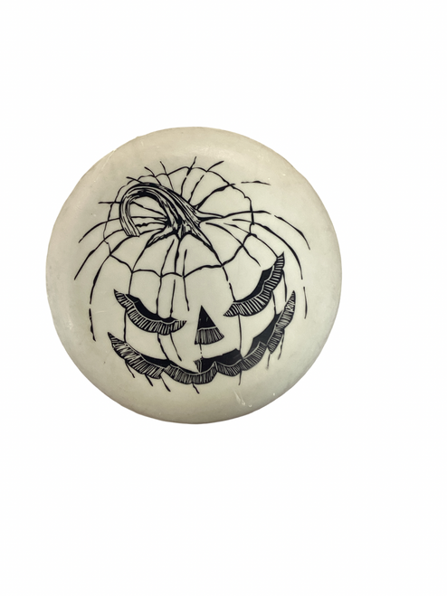 Vist Large View of Product Image Which is Used Innova PUMPKIN HALLOWEEN EDITION PUTTER Disc Golf Putter Beige