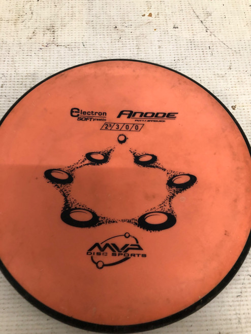 Vist Large View of Product Image Which is Used MVP ANODE ELECTRON Disc Golf Putter Orange