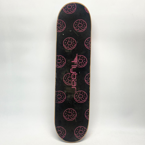 Vist Large View of Product Image Which is Used FLYBAR DONUT WORRY 31 IN Complete Skateboard Pink 8"