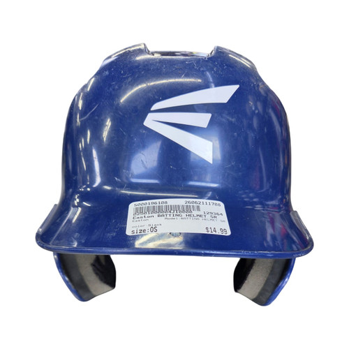 Vist Large View of Product Image Which is Used Easton BATTING HELMET SR Batting Helmet No Mask Black One Size