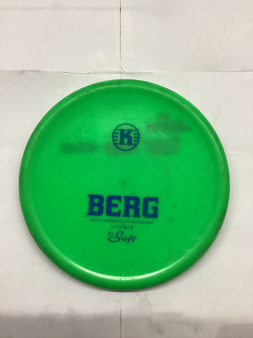 Vist Large View of Product Image Which is Used 175g Kastaplast BERG Disc Golf Putter Green
