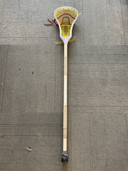 Vist Large View of Product Image Which is Used String King COMPOSITE PRO STICK Wmn Atk/Mid Complete Stick White