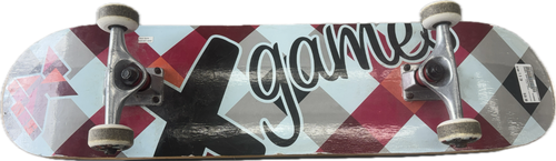 Vist Large View of Product Image Which is Used GAMES SKATEBOARD Complete Skateboard None 7 1/2"