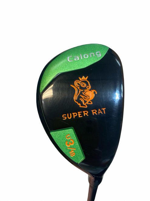 Vist Large View of Product Image Which is Used USA CALONG SUPER RAT HYBRID Mens Hybrid Club RH 3 Hybrid