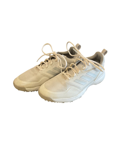 Vist Large View of Product Image Which is Used Adidas Mens Golf Shoes White Senior 8.5