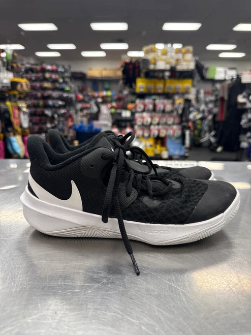 Vist Large View of Product Image Which is Used Nike HYPERSPEED COURT VB Shoes Adult Black Senior 7.5