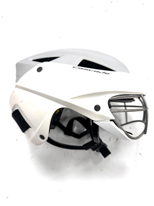 Vist Large View of Product Image Which is Used Cascade CASCADE LX Lacrosse Helmet White One Size