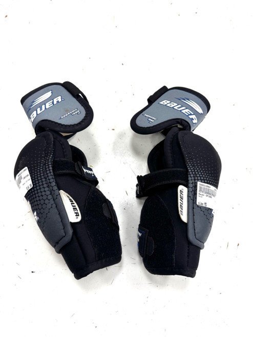 Vist Large View of Product Image Which is Used Bauer EP1000 Junior Elbow Pads MD