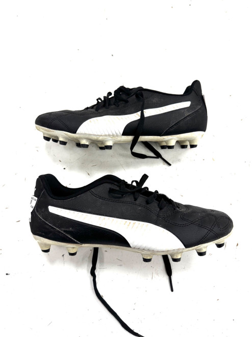 Vist Large View of Product Image Which is Used Puma Soccer Cleats Black Senior 6.5