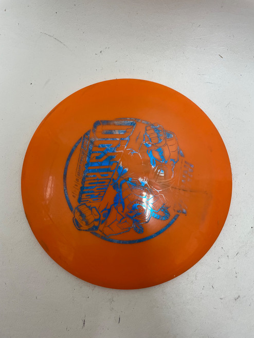 Vist Large View of Product Image Which is Used Innova DESTROYER Disc Golf Driver Orange