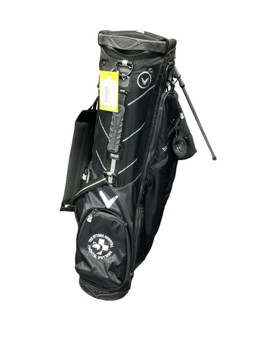 Vist Large View of Product Image Which is Used Callaway HYPER LITE 3.5 Mens Stand Bag Black