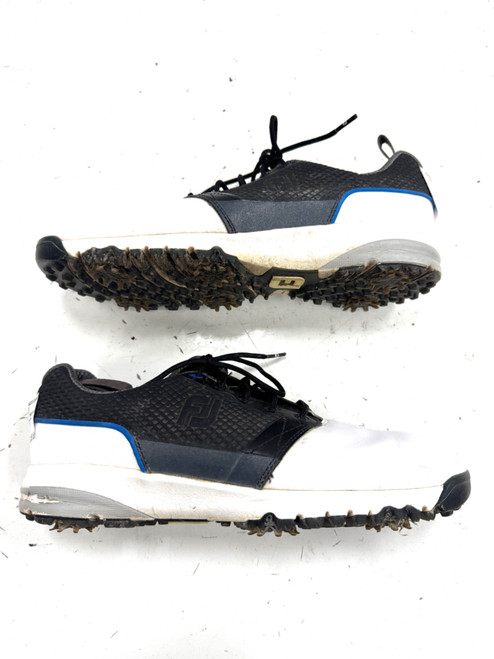 Vist Large View of Product Image Which is Used Foot Joy Mens Golf Shoes White Senior 8.5