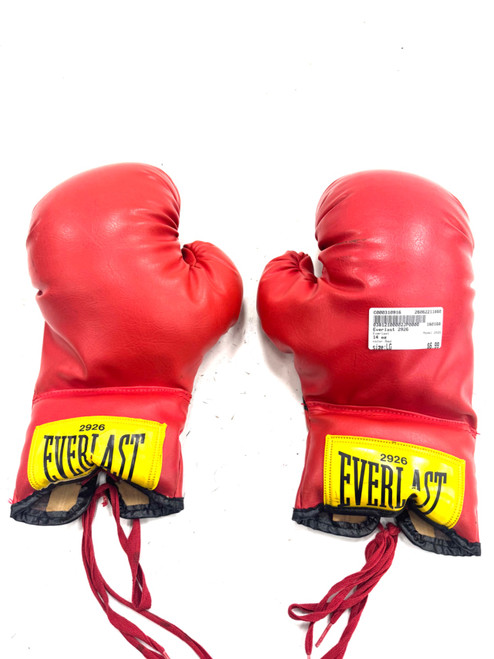 Vist Large View of Product Image Which is Used Everlast 2926 Boxing Gloves Red LG