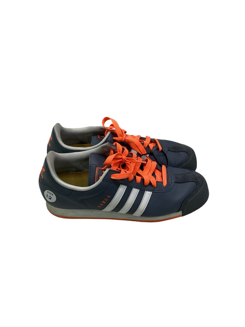 Vist Large View of Product Image Which is Used Adidas SAMOA GRY/WHT/ORANGE Running/X-Train Shoes M Grey Senior 12