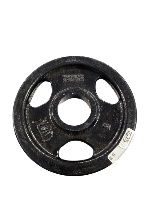 Vist Large View of Product Image Which is Used Olympic Plate (Each) Black 5 lb