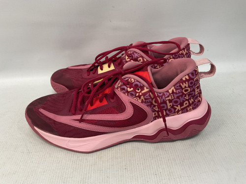 Vist Large View of Product Image Which is Used Nike Basketball Shoes M Red Senior 12
