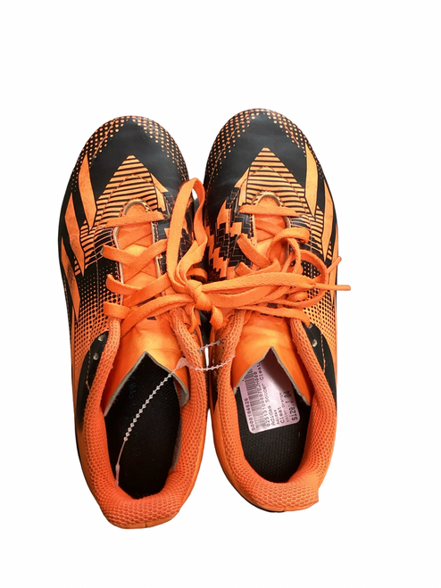Vist Large View of Product Image Which is Used Adidas Soccer Cleats Orange Junior 04