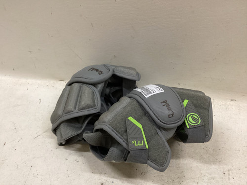 Vist Large View of Product Image Which is Used Maverik MX Lacrosse Arm Pads/Guards Grey MD