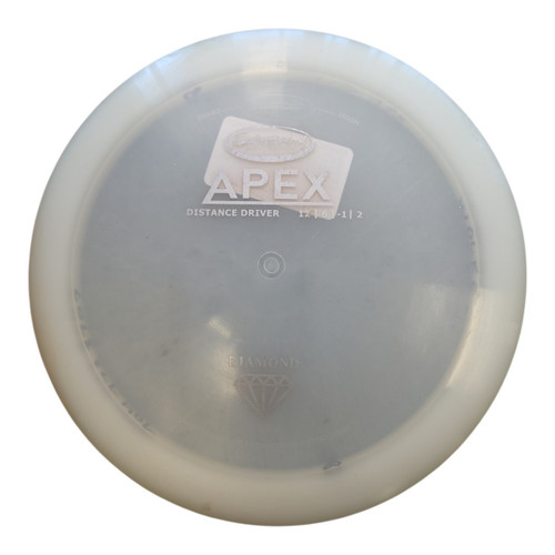 Vist Large View of Product Image Which is Used Gateway APEX Disc Golf Driver White 176g