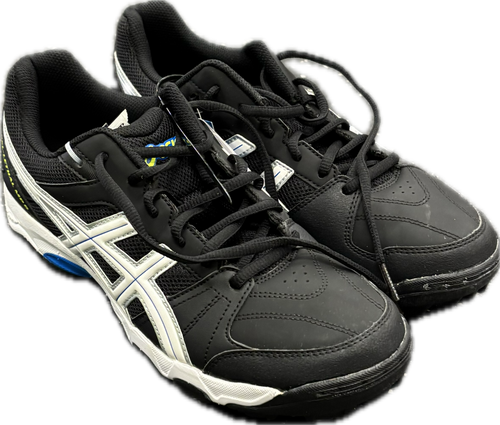 Vist Large View of Product Image Which is Used Asics GEL-LETHAL MP6 FH Cleats Black And White Senior 9