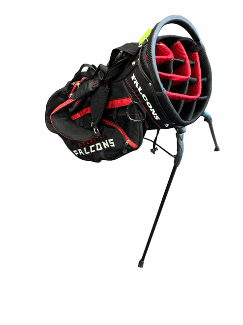 Vist Large View of Product Image Which is Used 14 WAY STAND BAG FALCONS Mens Stand Bag Black