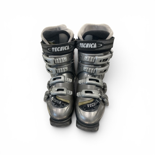 Vist Large View of Product Image Which is Used Tecnica DUO 70 Womens DH Ski Boot Grey 255 MP - M07.5 - W08.5