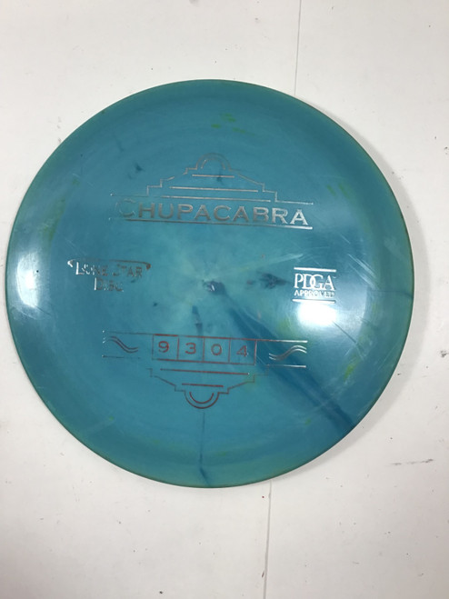 Vist Large View of Product Image Which is Used Lone Star Disc ALPHA CHUPACABRA Disc Golf Driver Royal Blue 172g