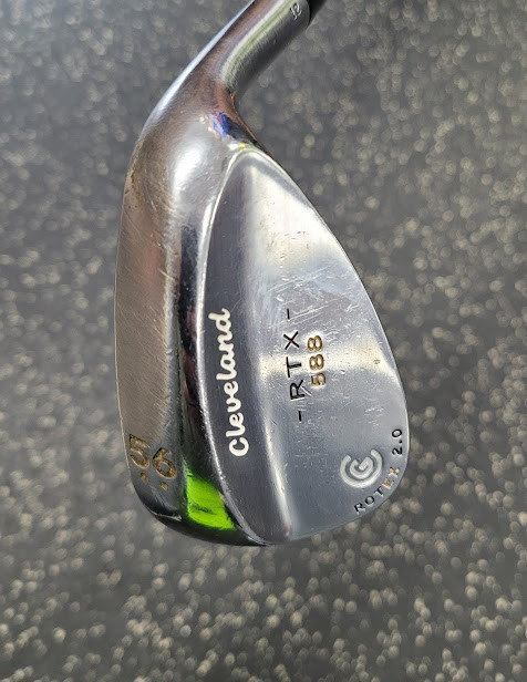 Vist Large View of Product Image Which is Used Cleveland RTX 588 Golf Wedge Mens RH 60 Degree