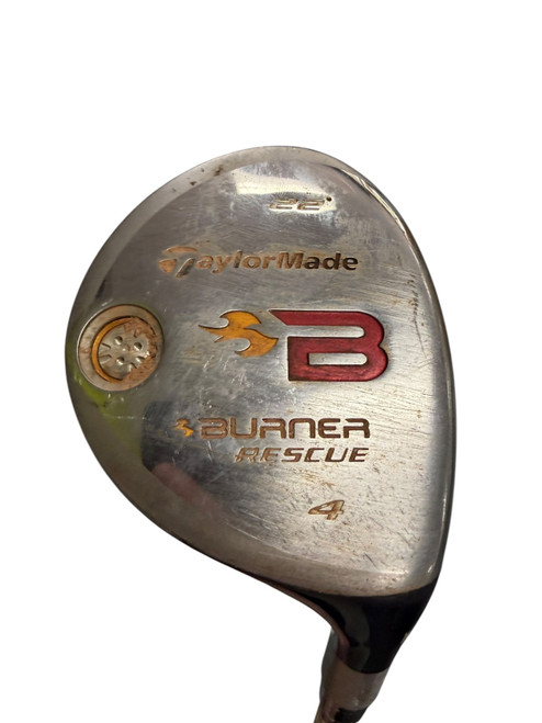 Vist Large View of Product Image Which is Used Taylormade BURNER RESCUE Mens Hybrid Club RH 4 Hybrid