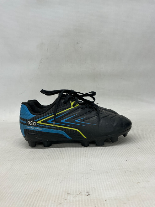 Vist Large View of Product Image Which is Used DSG SPEED VIPER Soccer Cleats Black Youth 13.0