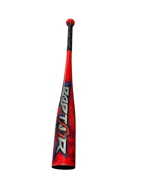 Vist Large View of Product Image Which is Used Rawlings RAPTOR BB/SB USA 2 5/8 Bat 28"