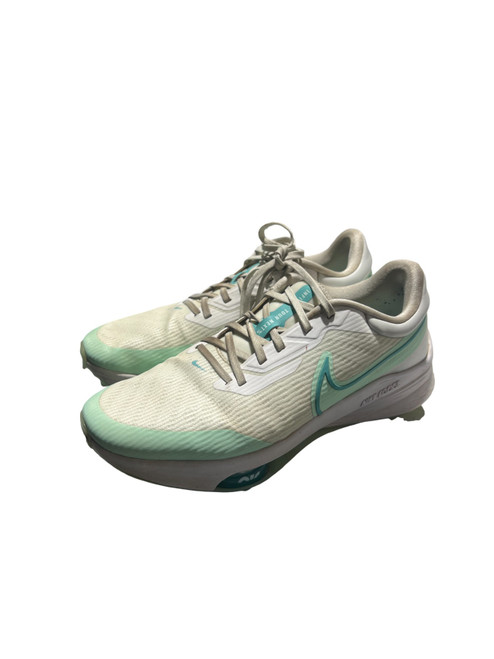 Vist Large View of Product Image Which is Used Nike Mens Golf Shoes White Senior 10.5