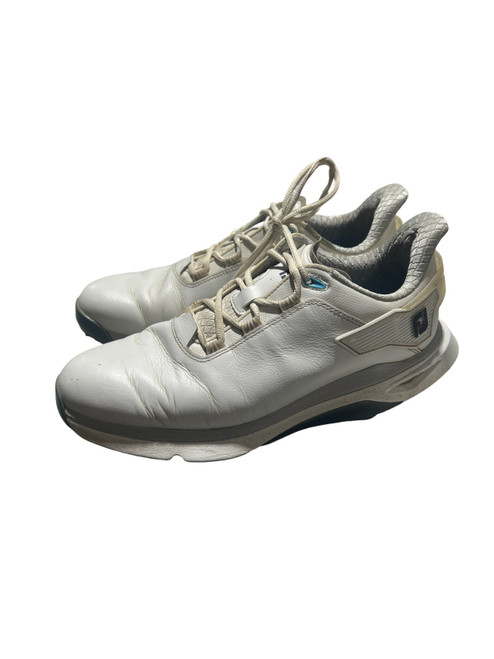 Vist Large View of Product Image Which is Used Foot Joy Mens Golf Shoes White Senior 10