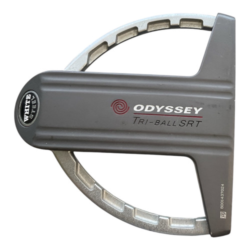Vist Large View of Product Image Which is Used Odyssey WHITE STEEL TRI BALL SRT Mens Putter RH