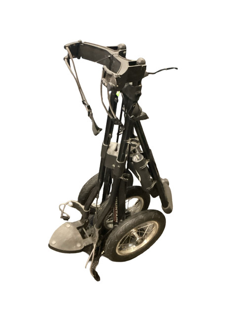 Vist Large View of Product Image Which is Used Sun Mountain SPEED CART Golf Cart Black 3 Wheel