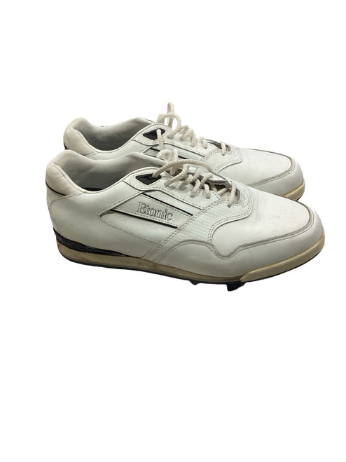 Vist Large View of Product Image Which is Used Etonic ST PLUS Womens Golf Shoes White Senior 8.5