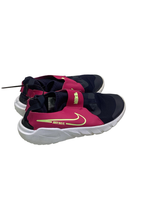 Vist Large View of Product Image Which is Used Nike FLEX RUNNER 2 GS DARK OBSIDIAN Running/X-Train Shoes Y Navy Blue Youth 06.0