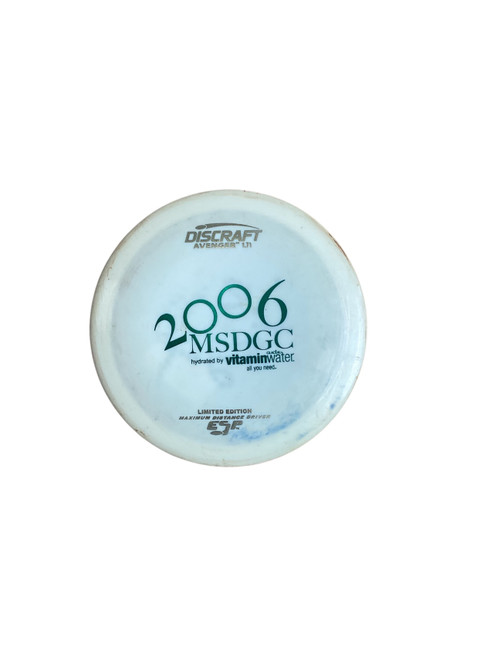 Vist Large View of Product Image Which is 164g Used Discraft AVENGER Disc Golf Driver White