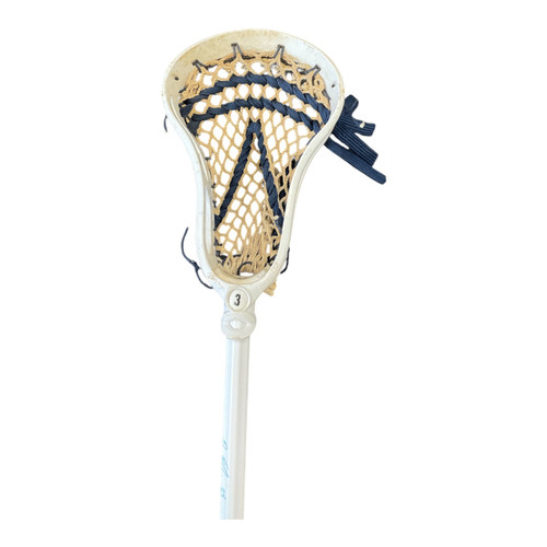 Vist Large View of Product Image Which is Used STX LAX STICK Men Atk/Mid Complete Stick White