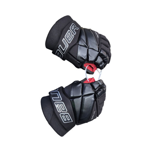 Vist Large View of Product Image Which is Used Bauer VAPOR 3X INT GLOVES Intermediate Gloves Black 12"