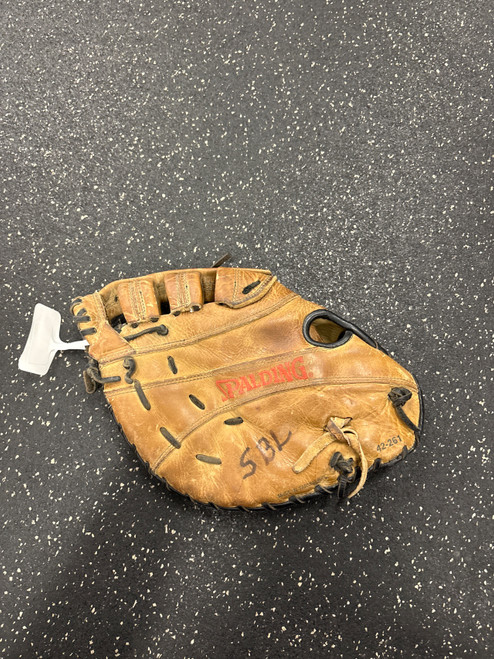 Vist Large View of Product Image Which is Used Spalding TFFM 1BMITT BB/SB First Base RH Throw Brown 12 1/2"