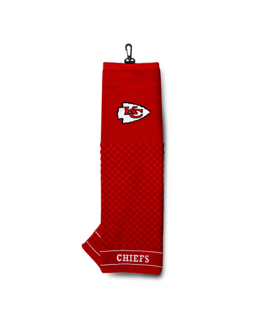 Vist Large View of Product Image Which is Golf Towel, Chiefs