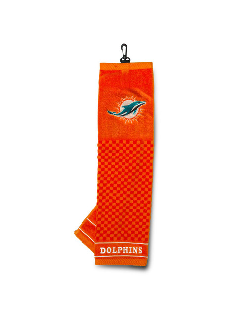 Vist Large View of Product Image Which is Golf Towel, Dolphins